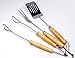 Produktbild Mr. BBQ Grillbesteck-Set: Grillzange, Grillgabel und Grillwender