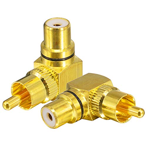 Greluma 2 pezzi convertitore adattatore RCA