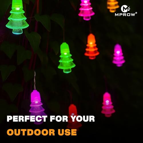 Image of MPROW Christmas Tree String Lights - Multi-Color LED Fairy Lights for Home Decoration, Indoor Festival Decor, Party, and Celebration - 20 LEDs, Energy Efficient (Smart Lighting Brilliant Living)