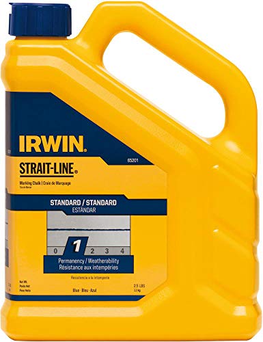 IRWIN Tools STRAIT-LINE Standard Marking Chalk 2.5-pound
