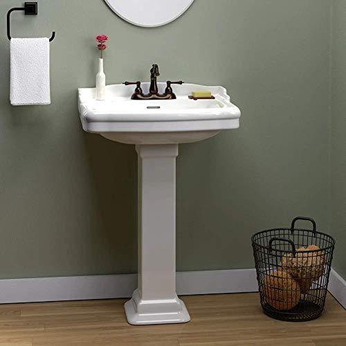 Chipley 300 Vitreous China Pedestal Sink