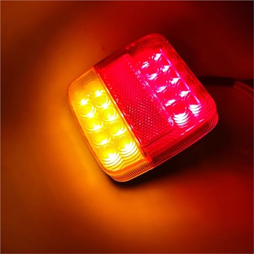 Feux d'arrêt et pour virage étanches 26 LED pour sécuriser votre remorque de bateau - 6