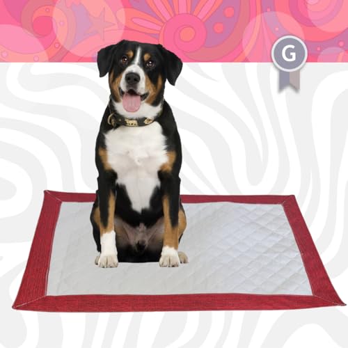 Tapete Higiênico Reutilizável para Cachorros - Tamanho Grande (100 x 70cm) | Lavável, Impermeável e