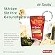 Natriumbicarbonat in pharmazeutischer Qualität - 400gramm (4 Stück) - Körper pH-Balance, Magenprobleme, umweltfreundlich, tierfreundlich, Schönheitsprodukt, vegan. Von Soda™.