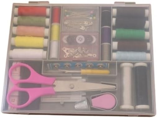 LWECMGSA Plastic Needle Thread Box Set Handmade Tool Travel Bag Multi-Functional