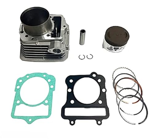 Kit cylindre 76mm 300cc pour Kawasaki KLF300 Bayou et KVF300 avec segments de piston