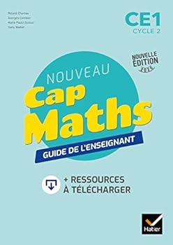 Paperback Cap Maths CE1 Éd. 2020 - Guide pédagogique + ressources à télécharger [French] Book