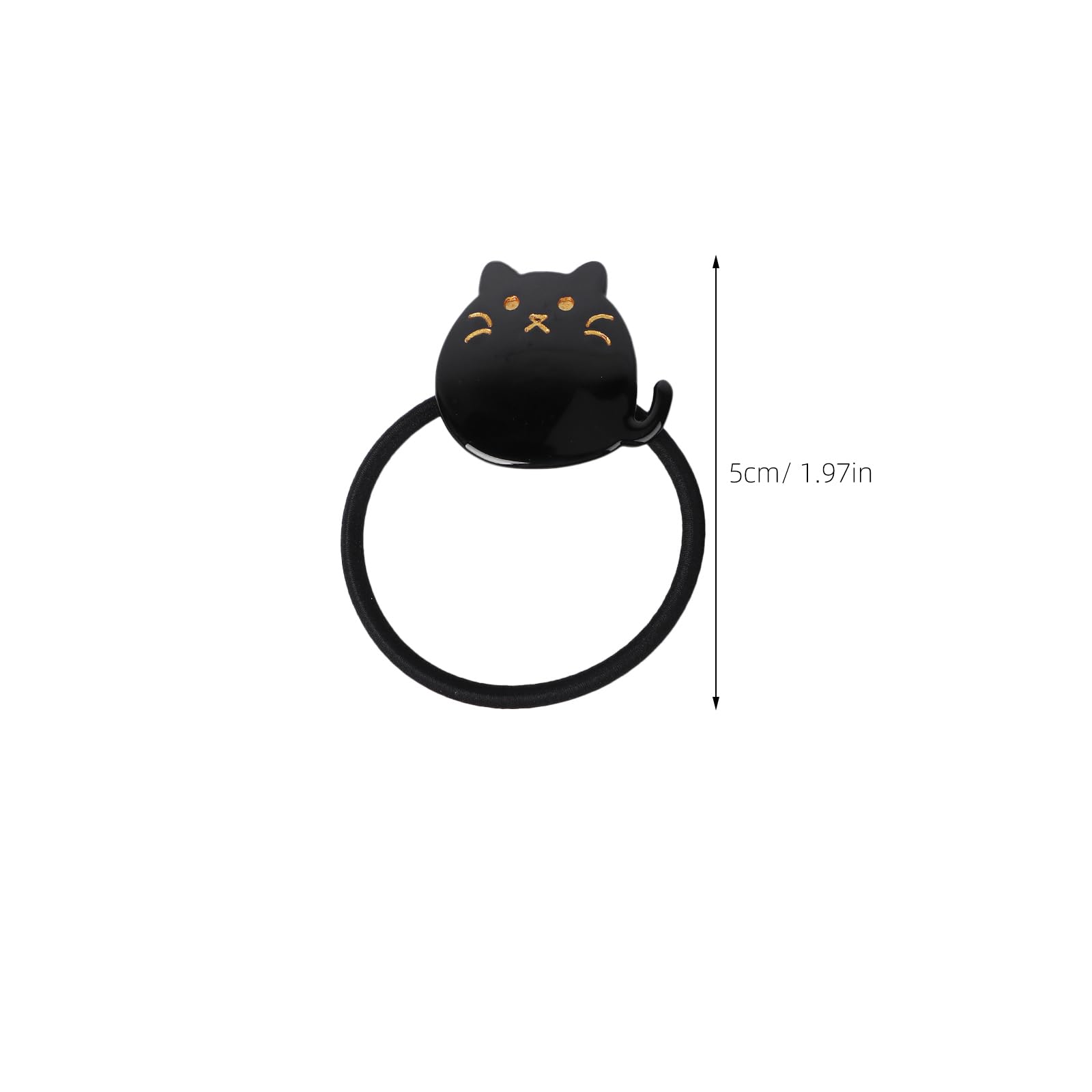 FRCOLOR Cat Hair Ring Elastic Ponytail Holders Set Cute Hair Accessories for Girls and Women Lightweight Styling Bands for Everyday Use and Kids Photos - Image 3