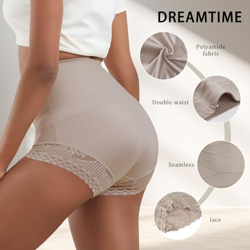 Women Shapewear Tummy Control Underwear High Waisted Girdle Body Shaper Postpartum Stretch Full Coverage3