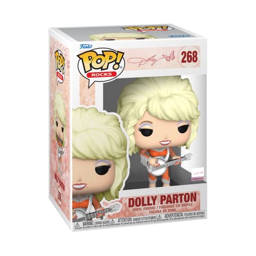 Funko POP! Rocks: Dolly Parton, Collectable Vinyl Figure, Gift Idea, Official Merchandise, Toys for Kids & Adults, Music Fans - Image 2