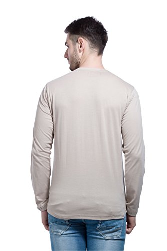 Image of Alan Jones Clothing Men's Cotton Full Sleeves Printed Slim Fit T-Shirt