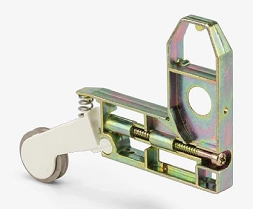 G.A.S Hardware Corner Bracket Assembly with Stainless Steel Wheel Roller – Sliding Patio Door Roller | Stainless Steel Roller for Patio Screen Glass Door Repair - Stainless Steel Wheel