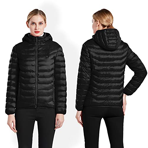 Heated Jacket, ANTARCTICA Lightweight Heating Jackets with 5V/3A Power Bank, 5 Areas Heating Winter Coat for Men and Women3