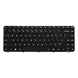 GinTai Laptop US Layout Keyboard Black Replacement for HP Pavilion 2000-400CA 2000-410US 2000-412NR...