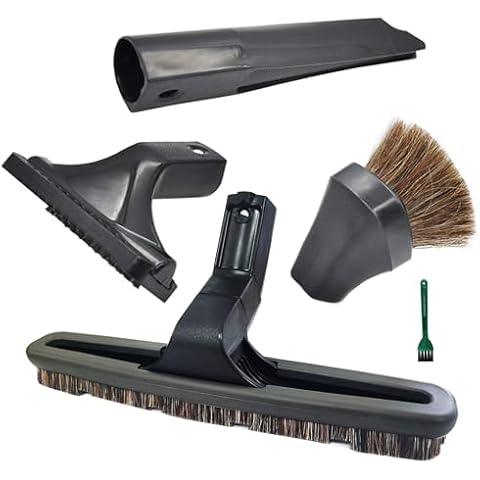 EZ SPARES 4Pcs Crevice Tool,Dusting Floor Brush,Cleaning Wand Accessories,Vacuum Attachments Cover