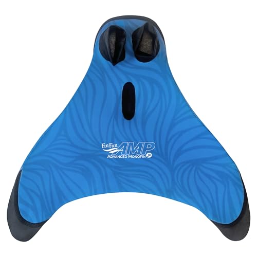Fin Fun Advanced Monofin Jr AMP Swim Fin for Youth and Adult Mermaids
