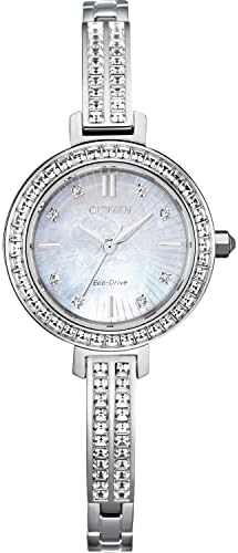 Citizen Women's Eco-Drive Dress Classic Crystal Bangle Watch