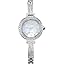 Silver-Tone Bracelet & Mother of Pearl Dial