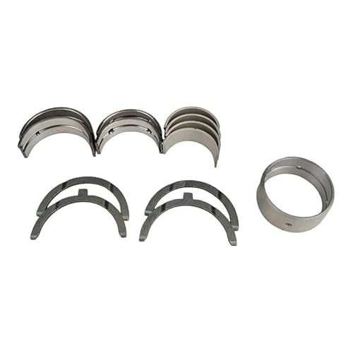 Full Bearing set Compatible for Kubota Z482 STD or +0.2mm Main Bearing connect rod bearing(Over size 0.2mm)