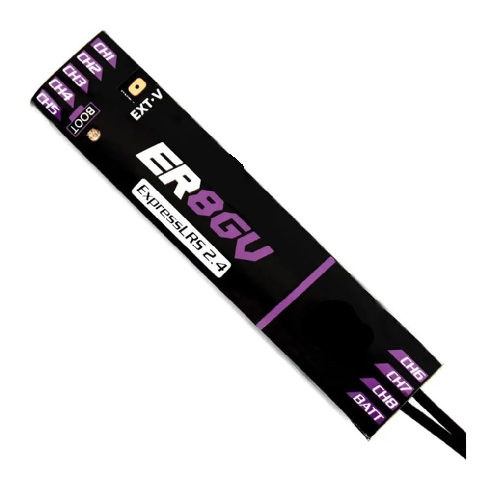 1 receptor de 60 x 13,5 x 13 mm apto for ER8GV 8 canales.