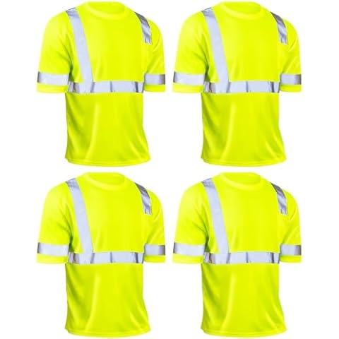 JaGely Reflective Safety T-Shirts (4 Pcs) Cover