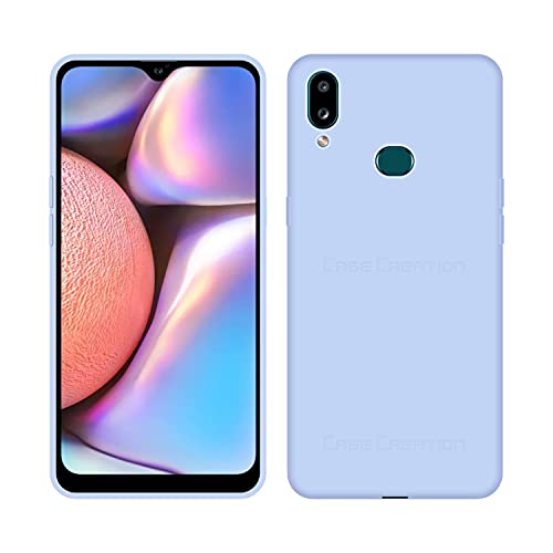 Image of Case Creation Luxurious OG Series for Samsung Galaxy A10s Case Cover,Anti-Dirty Slim Case Frosted Matte Cute Candy TPU Raised Bezel (Splash of Color) Back Cover for Samsung A10s -Purple