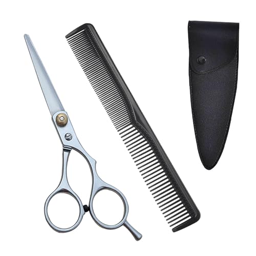 iCovalescent Ensemble Ciseaux Coiffure Professionnels Acier Inoxydable 15.5cm