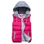 Gihuo Women's Puffer Vest - Quilted Sleeveless Hooded Winter Vest Jacket