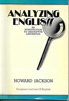 Paperback Analyzing English: An introduction to descriptive linguistics (Language courses) Book
