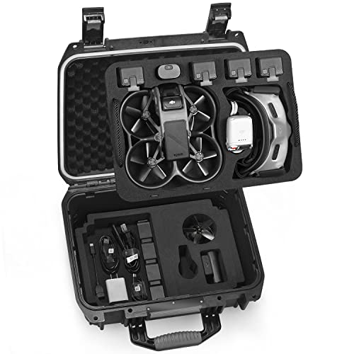 Lekufee Estuche Rígido Impermeable para dji Avata Pro-View Combo (dji Goggles 2) y Más Aaccesorios dji Avata (Solo Estuche) (No para Goggles V2) Cover