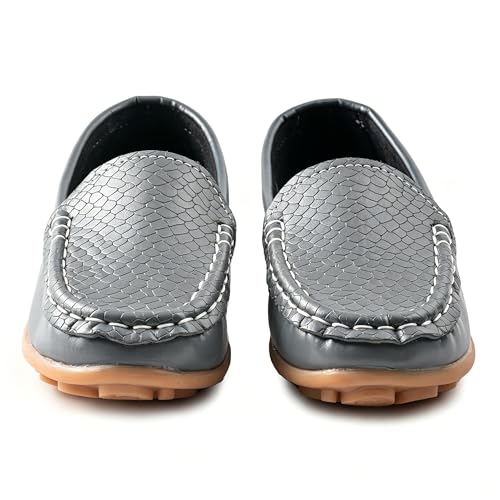 Image of Boys Girls Loafers Dress Flats Slip-On Oxford Casual Moccasins School Walking Boat Shoes(Toddler /Little Kid /Big Kid)