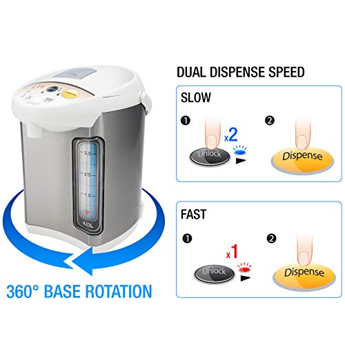 image for Rosewill Electric Hot Water Boiler and Warmer, Hot Water Dispenser wit