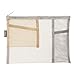 DESIGNPHIL 53345006 Mesh Pouch, Pen Case, Tool Pouch, Gray