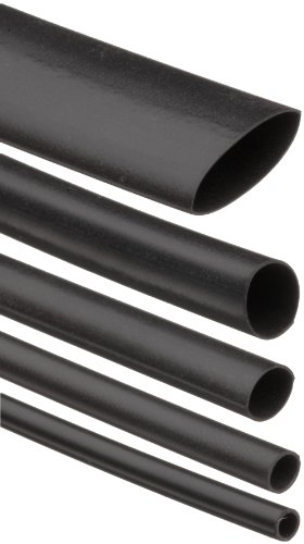 Insultab 30-PVC-175BK 175 Piece All Black Heat Shrink Tubing Assortment Kit