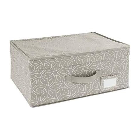 Wenko Cajon pongotodo Balance - Cesta de almacenaje con tapa Cover