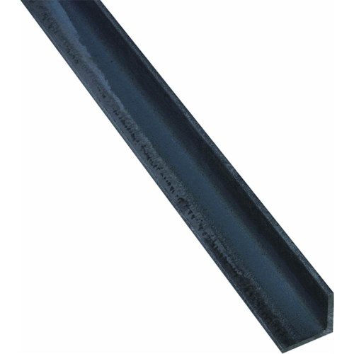 Stanley N316-133 National Hardware Solid Angle, 3/16 in T, 36 in L, Hot Rolled, Plain Steel