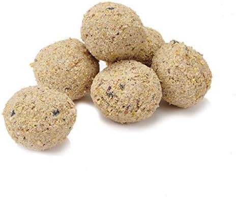 6pk x 20g High Energy Fat Balls - Bird Feed/Food Balls - Energy Balls - Nutritious Bird Feed/Food Balls for Your Feathered Friends