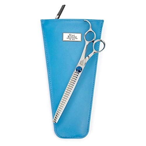 Image of Geib Cobalt Steel Small Pet Blue Breeze 26-Tooth Supercutter Shears, 8-1 /2-Inch