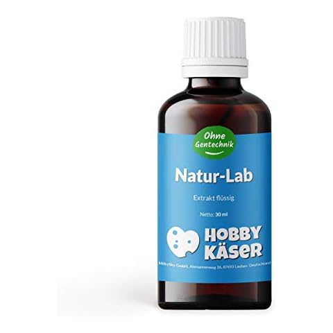 Hobbykäser Natur-Lab | Käse selber Machen | 30 ml | Käseherstellung | ohne Gentechnik Cover