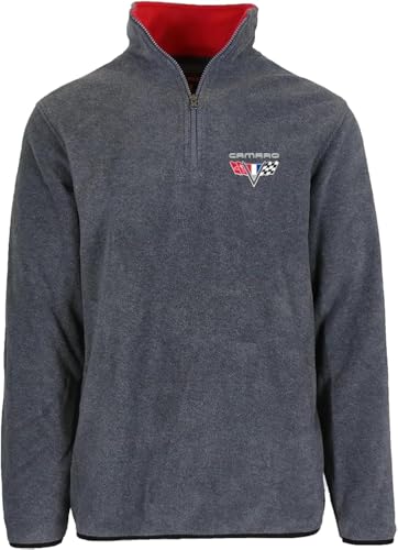 JH DESIGN GROUP Men’s Chevy Camaro Quarter Zip Fleece Sweatshirt 2 Colors