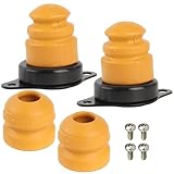 M5570A Front And Rear Bump Stops Jounce Bumper Kit Compatible with 2005-2014 Ford Mustang Suspension Bump Stop Strut M-5570-A