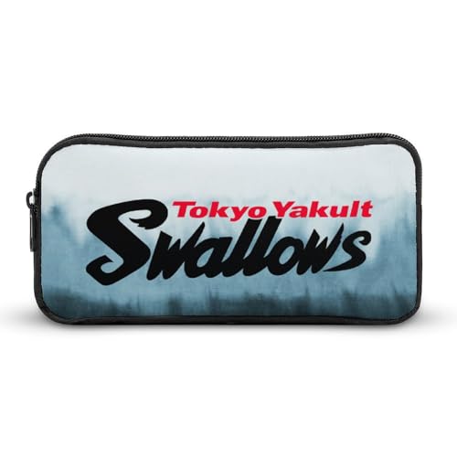 東京ヤクルトスワローズ文具ケース ペンケース 収納グッズ 筆箱 ペンバッグ 筆入れ 多機能 学用品収納 大容量軽量 伸縮性が良く、繰り返し使用可能 傷防止 防汚 掃除が簡単 いろいろな文房具を収納 オフィス小物 コスメバッグとして 男女兼用 携帯便利