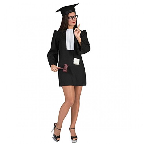 Funny Fashion Costume de Juge - Sexy - Femme Taille : XS/S - 36/38