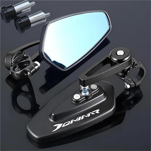 Espejos retrovisores universales de manillar sin vibración para Bajaj Dominar 400