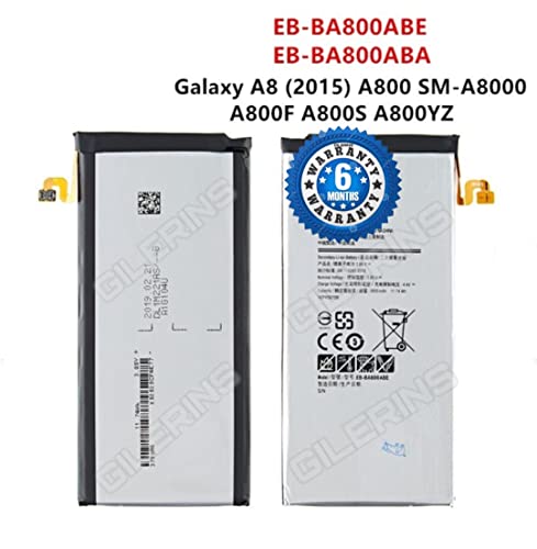 Image of Original (EB-BA800ABE) Battery for Samsung Galaxy A8 2015 A8000 A800S A800YZ Battery with 6 Month Warranty**** (S0040)