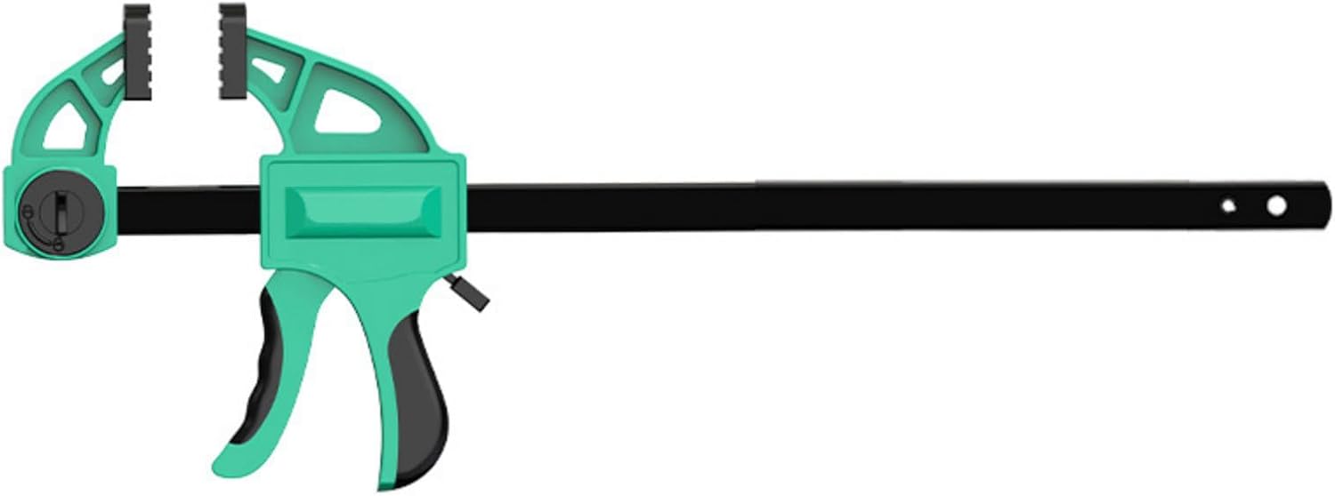 Ergonomic Woodworking Clamp 4/6 / 8 / 12inch Fixed Type Quick Ratchets Release Clip Tool Work Clamp Hand Tool Portable Woodworking Grip