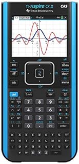 Texas Instruments TI-Nspire CX II CAS Color Graphing Calculator with Student Software (PC/Mac)