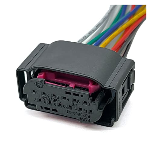 Prise de marche arrière étanche 12 broches pour connectique auto stable