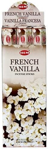 120 Hem French Vanilla Incense Sticks.