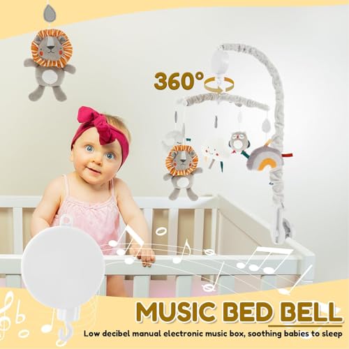 Mobile pour lit bébé musical idée cadeau de naissance idéale chambre